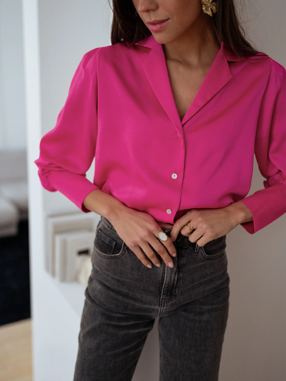 Pembe Buttoned Shirt by SIENA - image 3