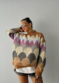 Geometrik Knit Top by SIENA