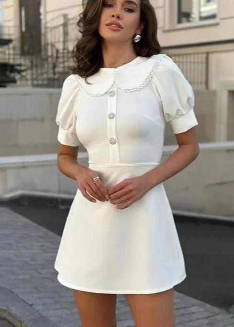 Amelie Pearl Mini Dress by SIENA