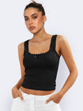 Black Lace Shirt by SIENA