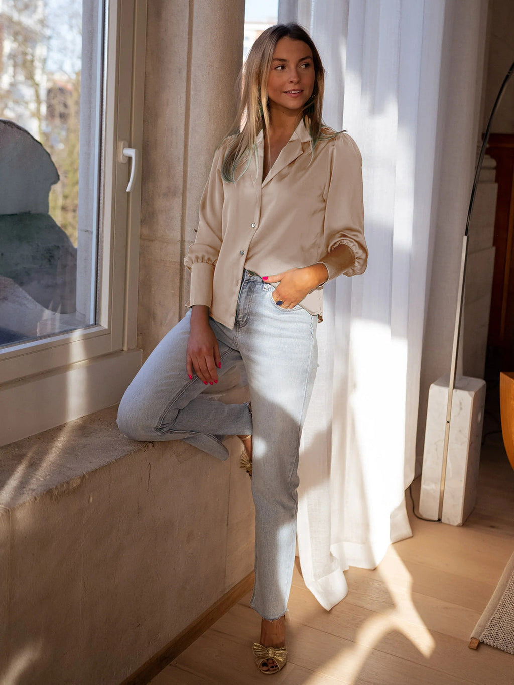 Satin Shirt by SIENA - image 2