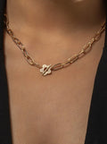 Floral Gold Necklace by SIENA