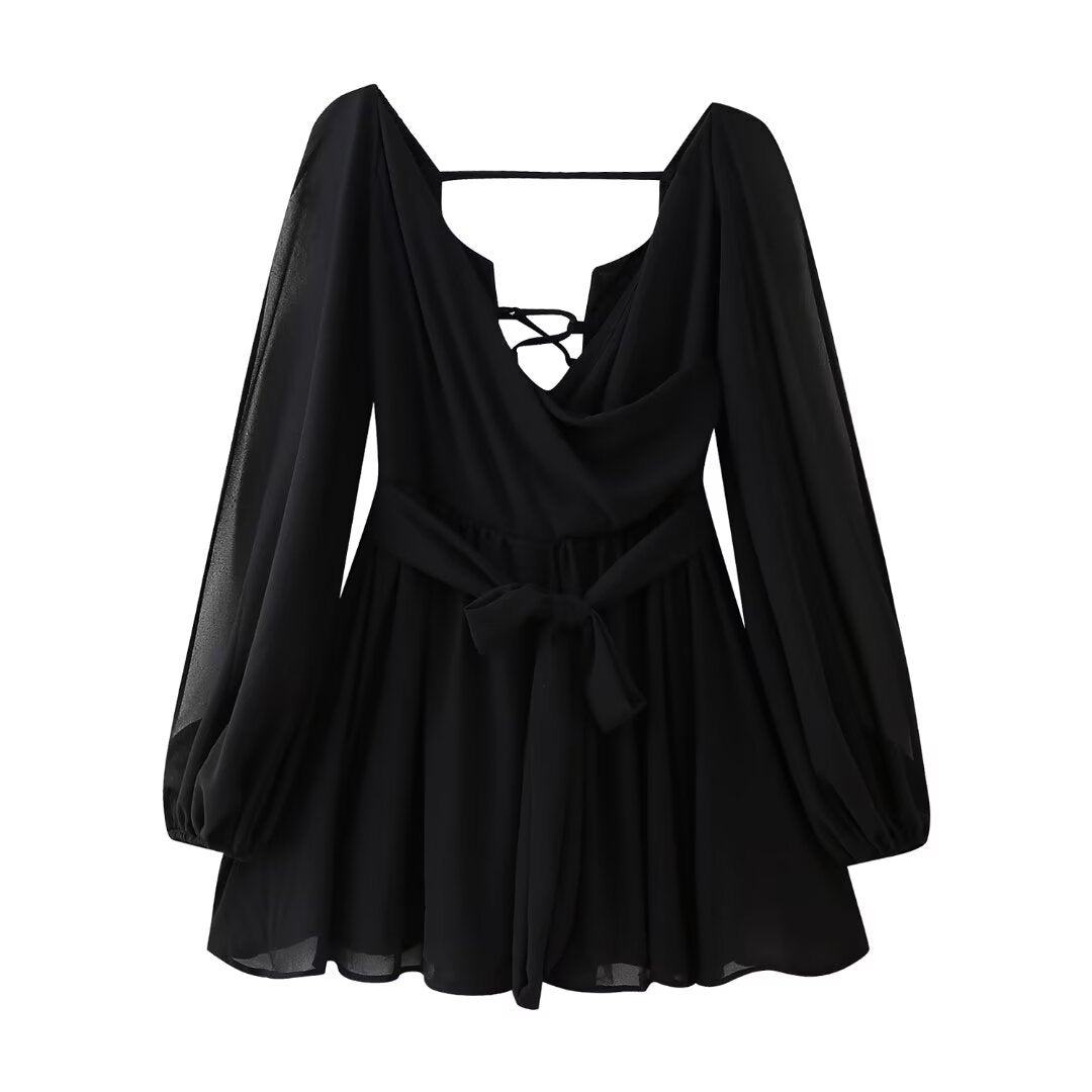 Elegant Lace Mini Dress by SIENA - image 6