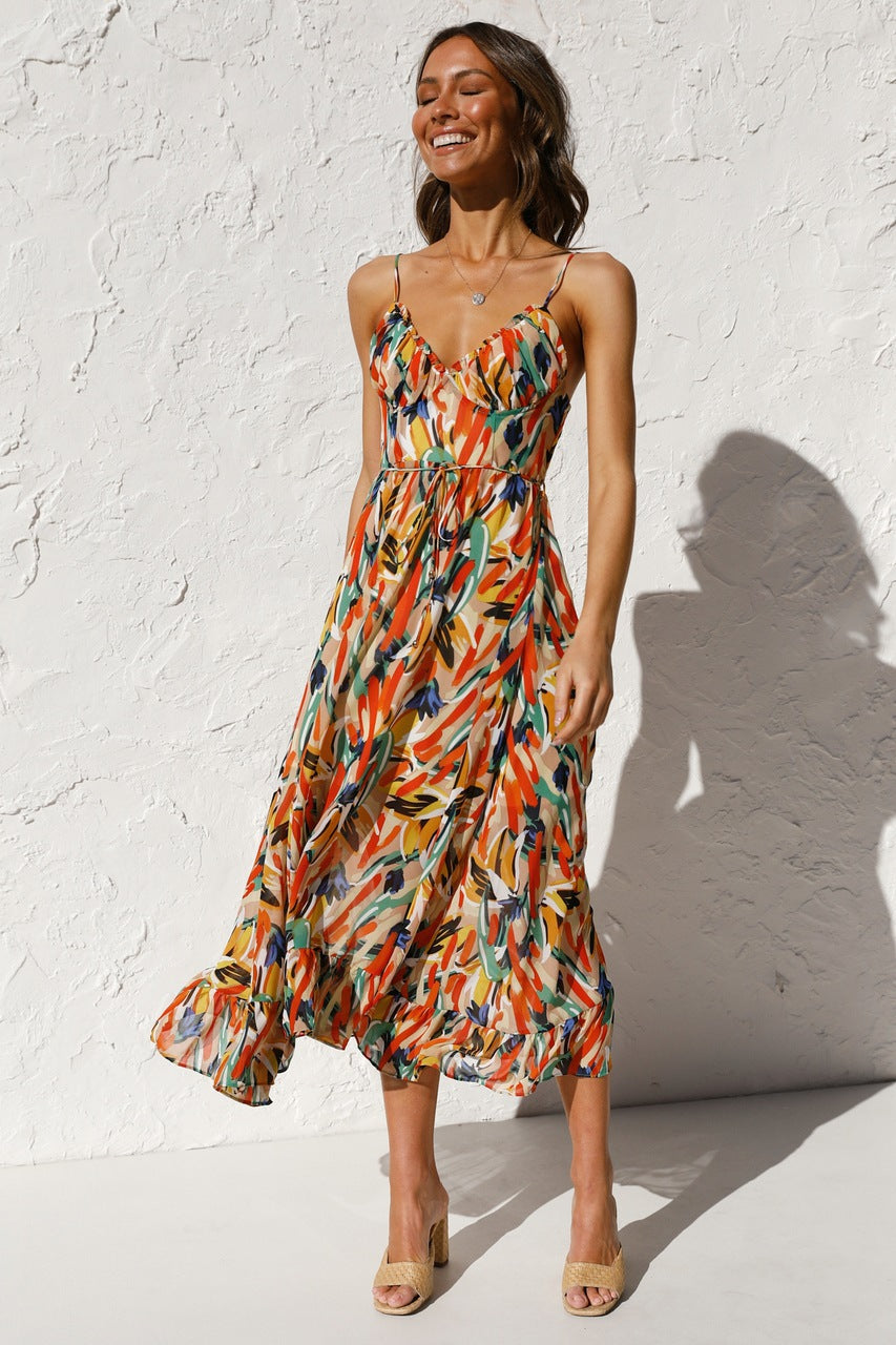 Kamelia Linen Midi Dress by SIENA - image 4