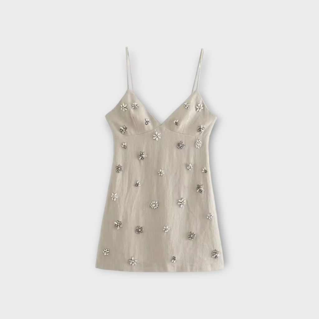 Pedraria Mini Dress by SIENA