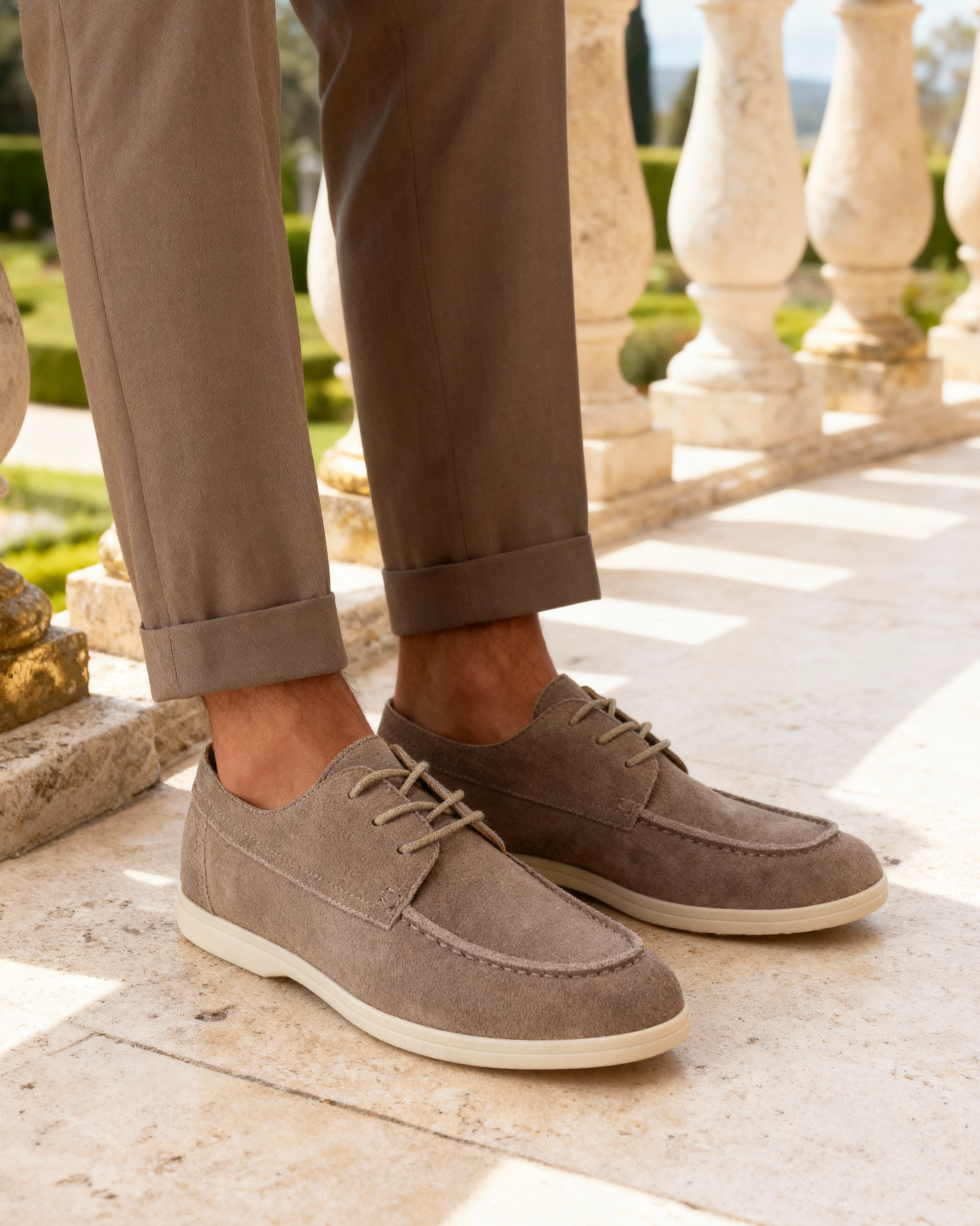 Suede Lace Shoes