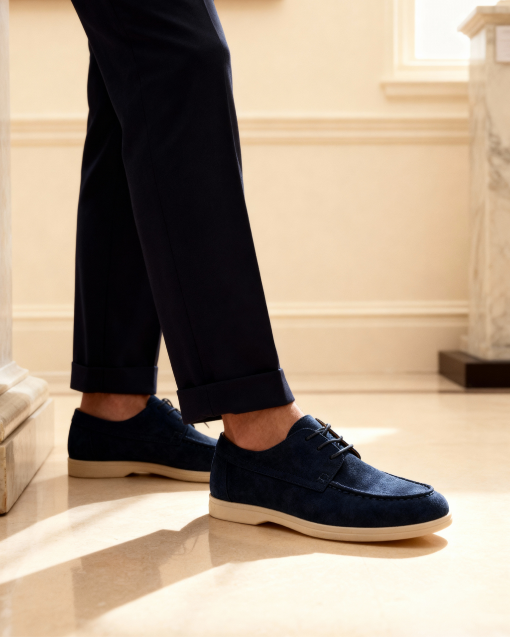 Suede Lace Shoes