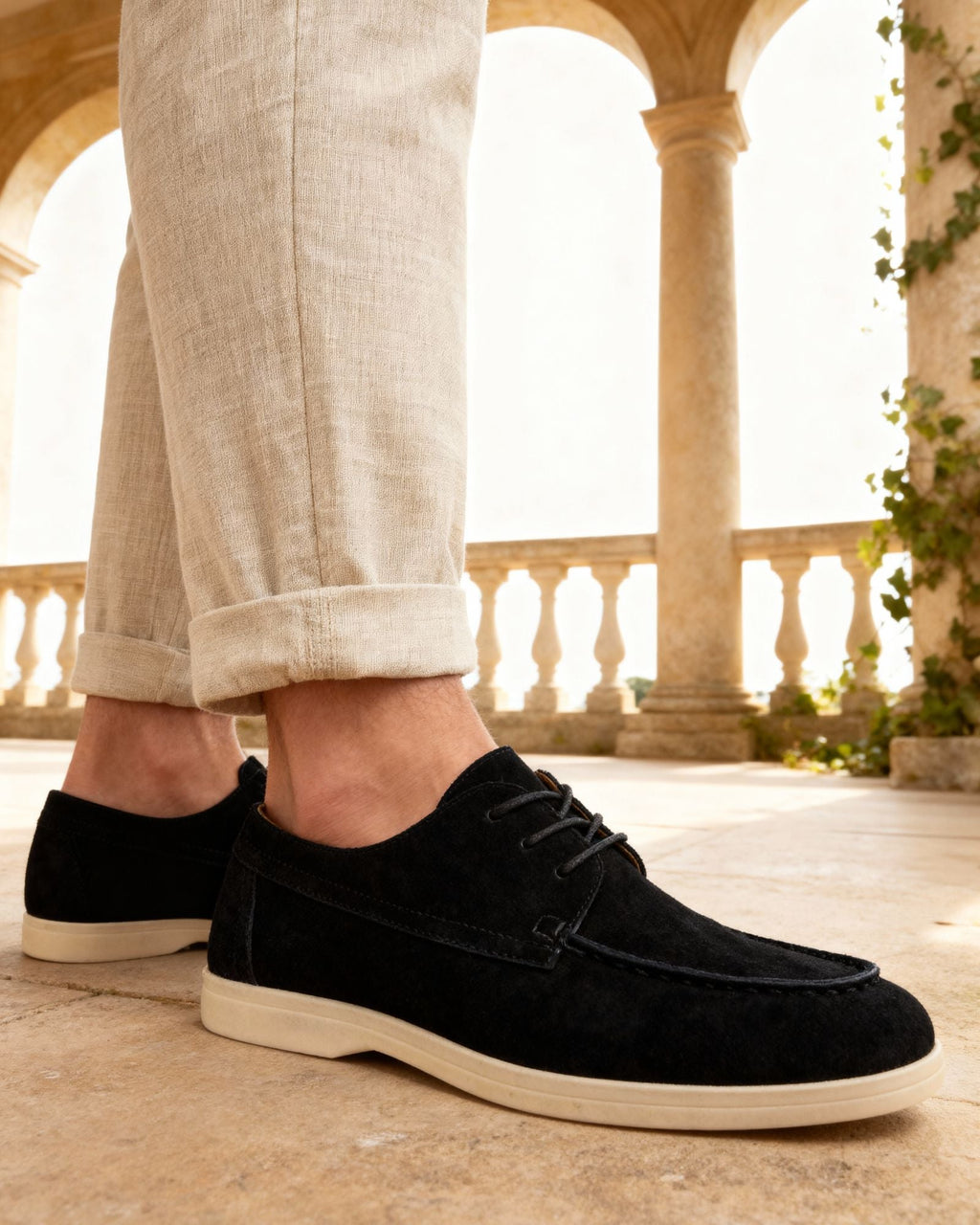 Suede Lace Shoes