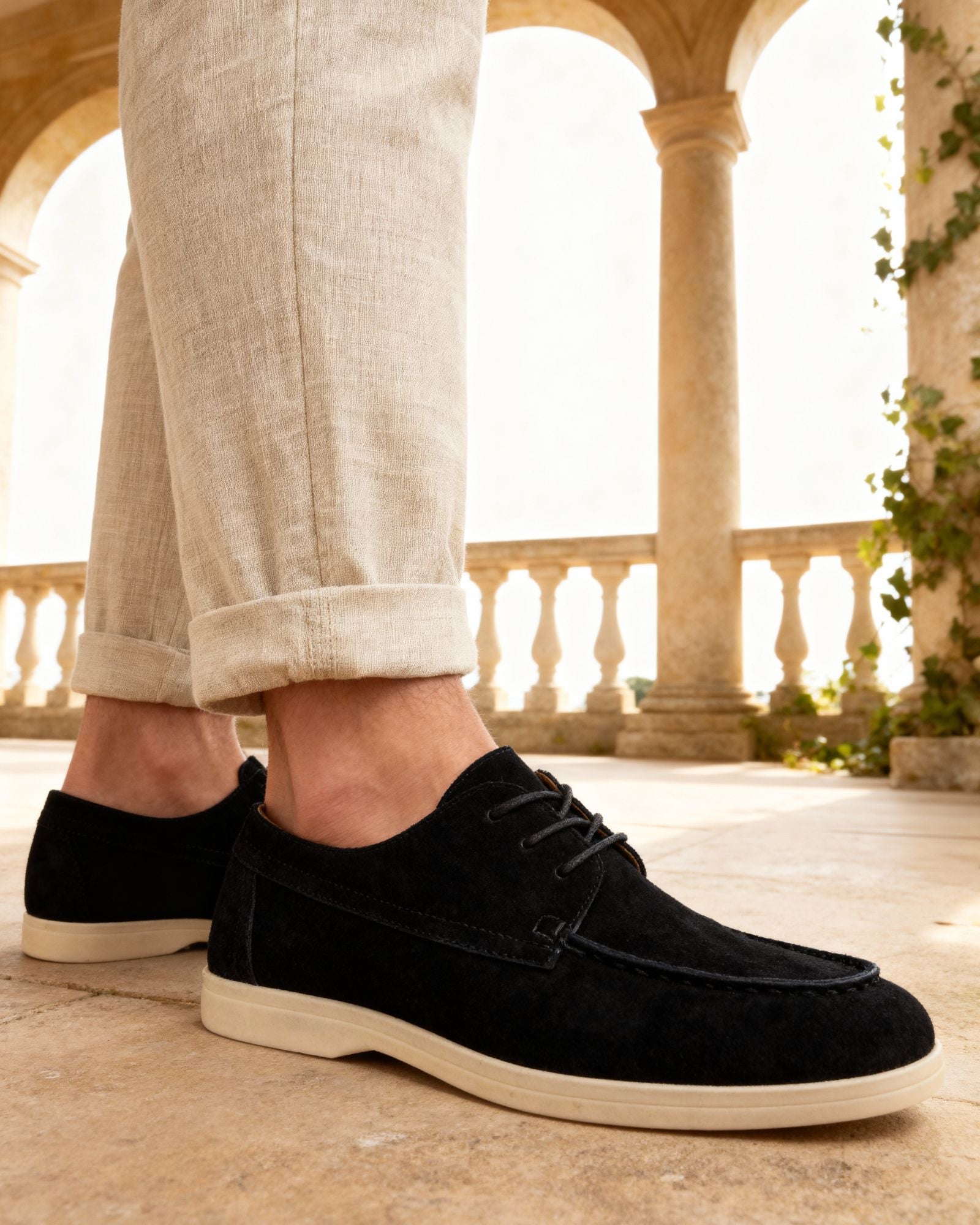 Suede Lace Shoes