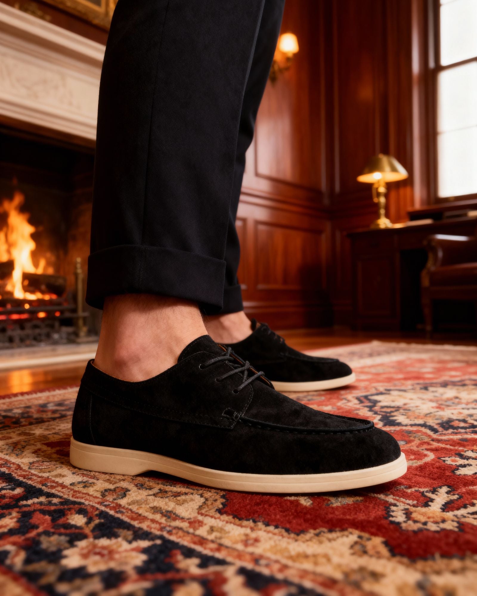 Suede Lace Shoes