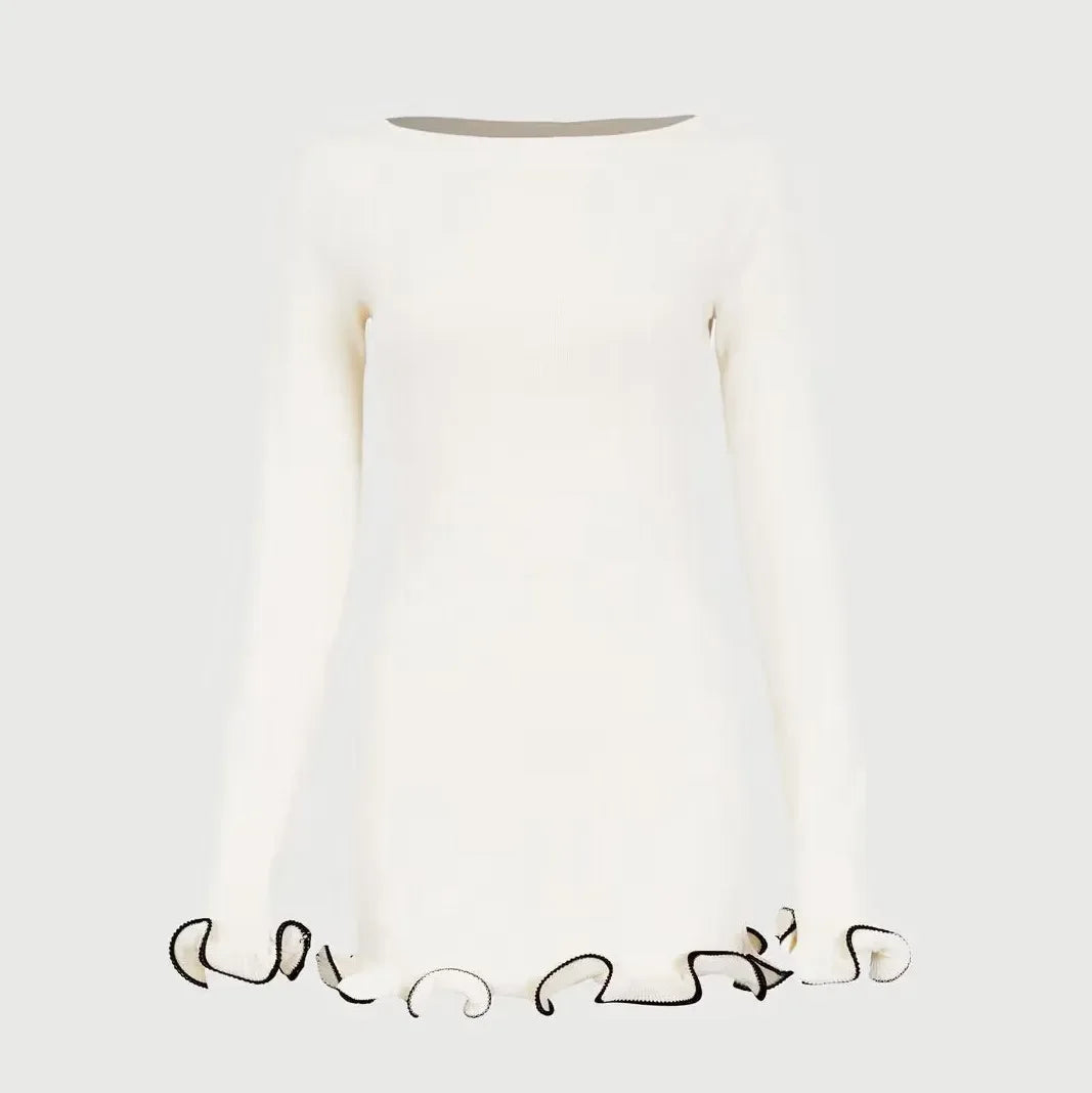 Ruffle Mini Dress by SIENA - image 11