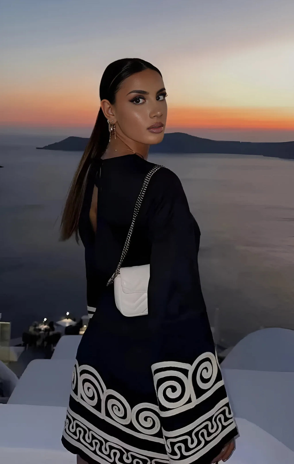 Khloe Printed Mini Dress by SIENA - image 2