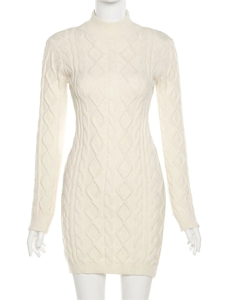 Balkc Knit Mini Dress by SIENA - image 6