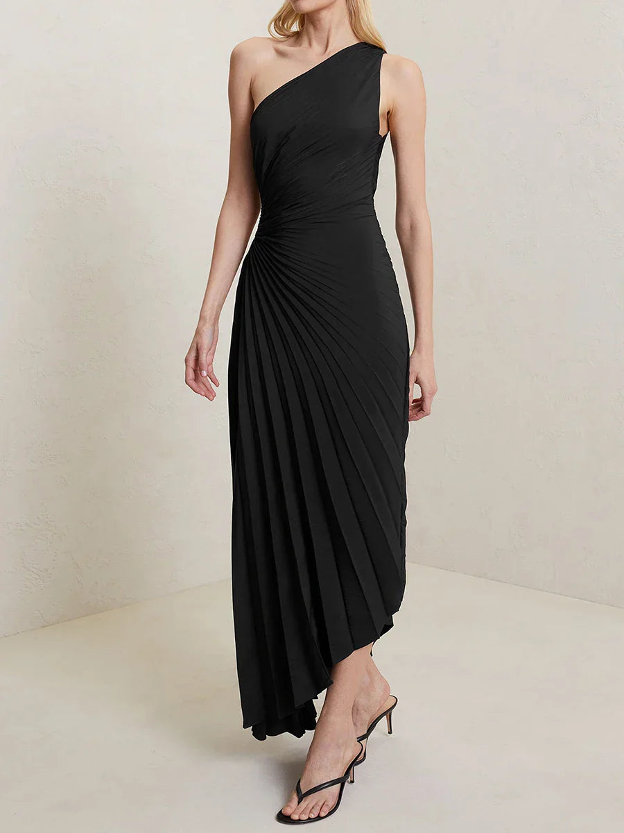 Cutout Pleated Dress by SIENA - image 4