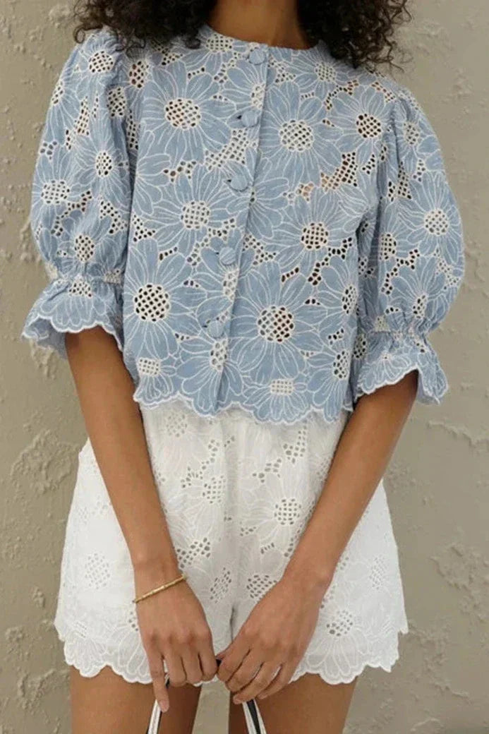 Elegant Lace Blouse by SIENA - image 3