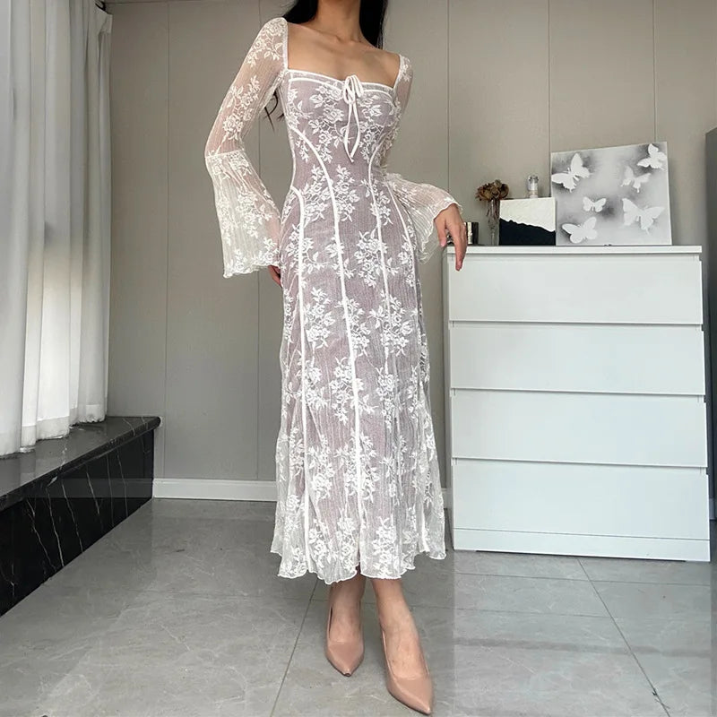 Ispanyol Lace Maxi Dress by SIENA - image 4
