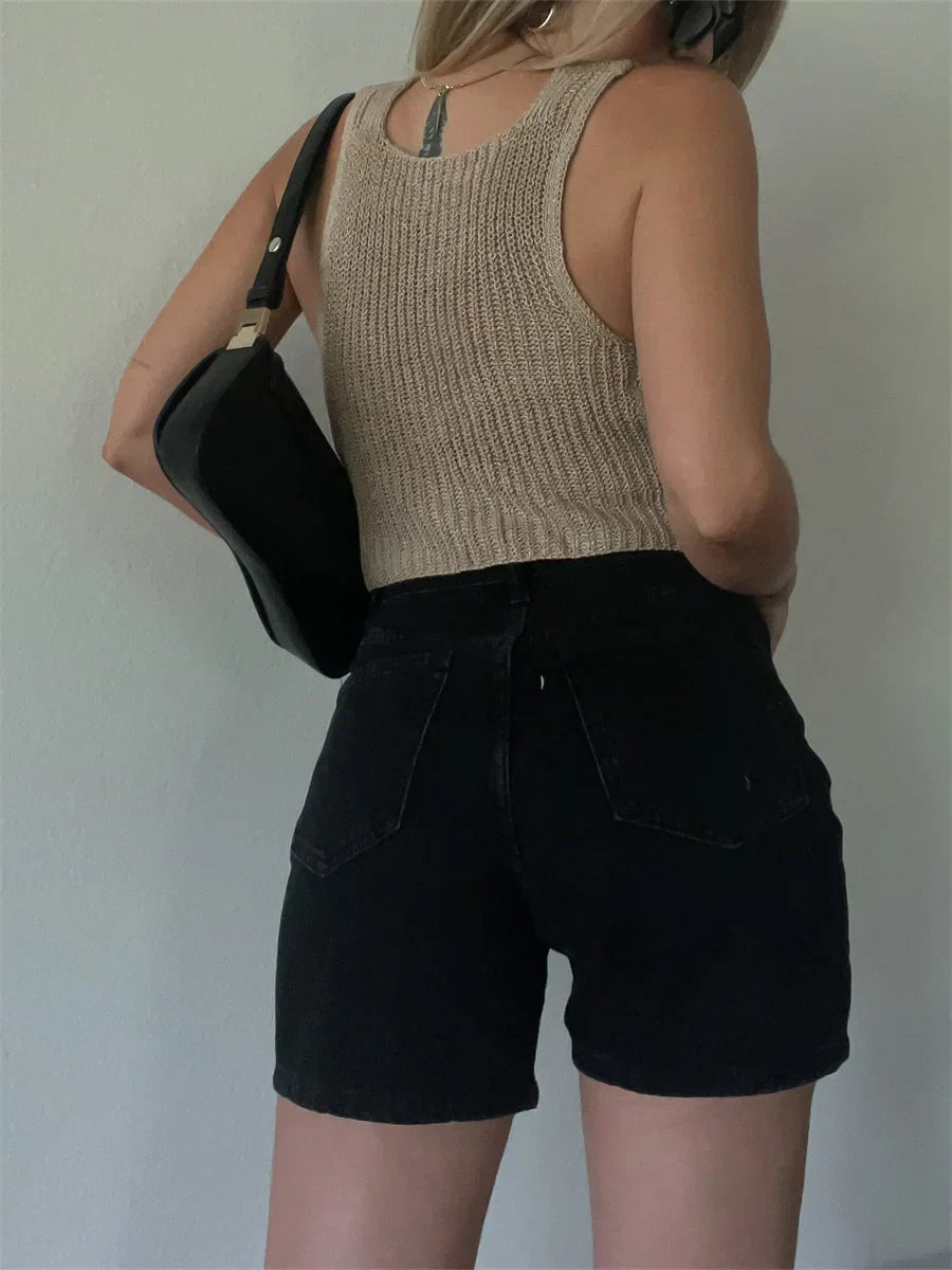 Yest Buttoned Knit Top by SIENA - image 4