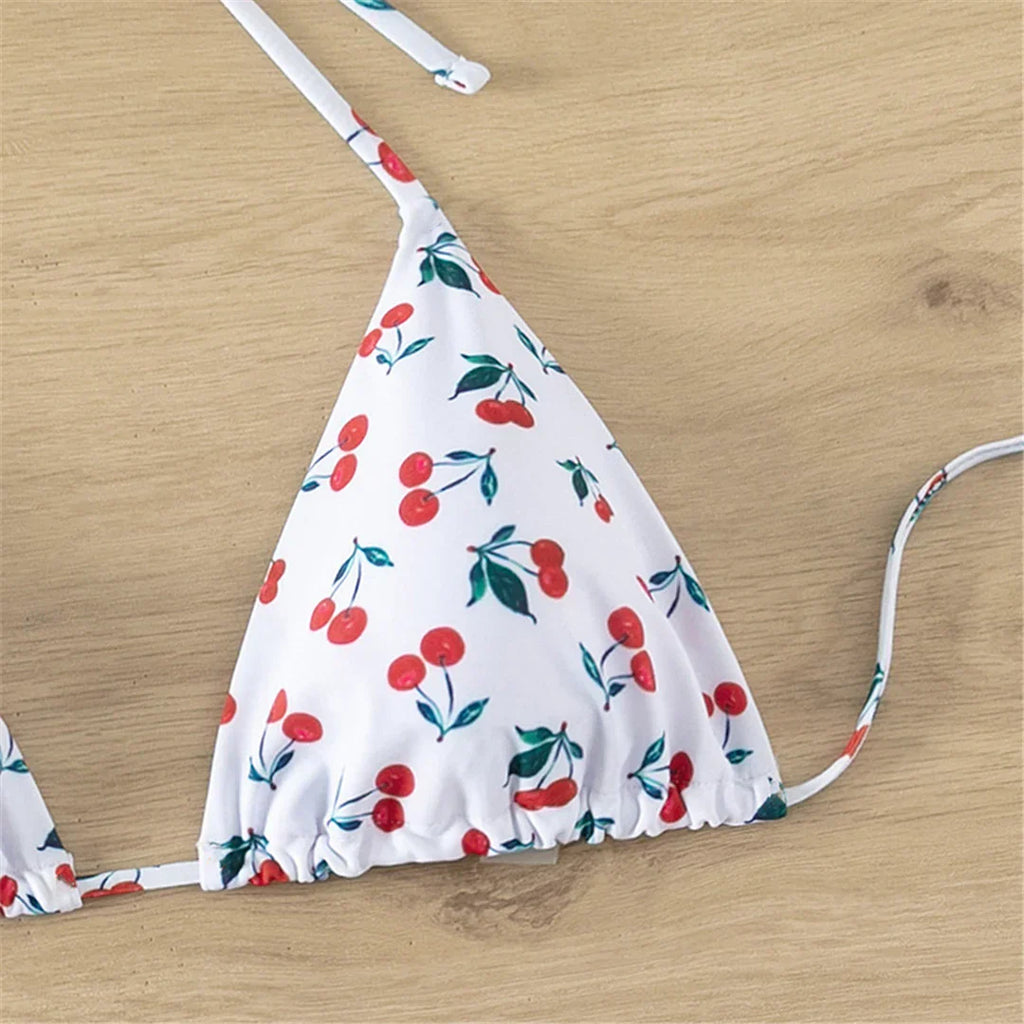 Printed Halter Bikini Set by SIENA - image 2