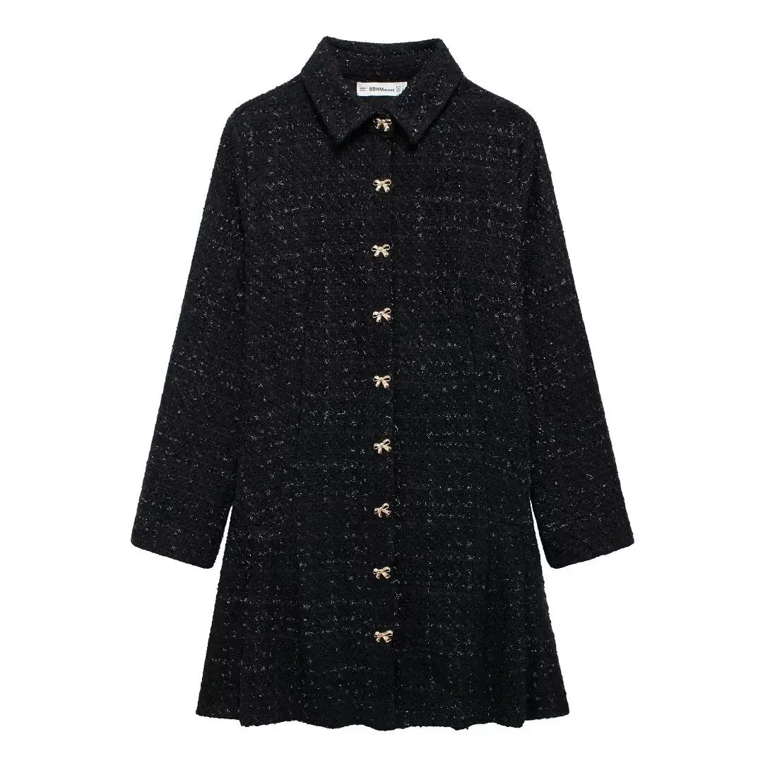 Fiyonk Bow Mini Dress by SIENA