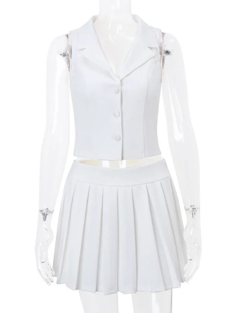 Tossy Pleated Skirt Set by SIENA - image 4
