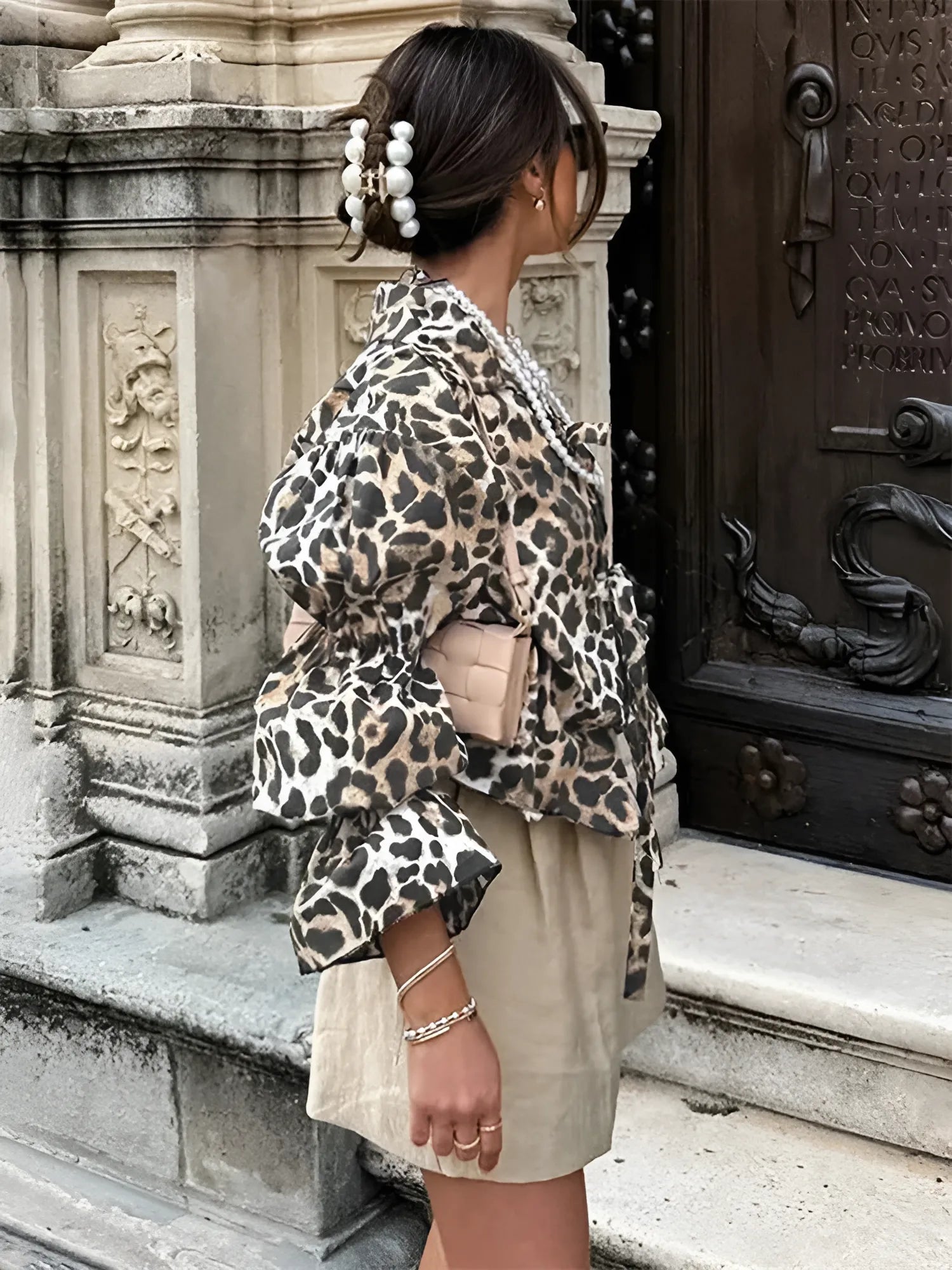 Leopar Lace Shirt by SIENA - image 3