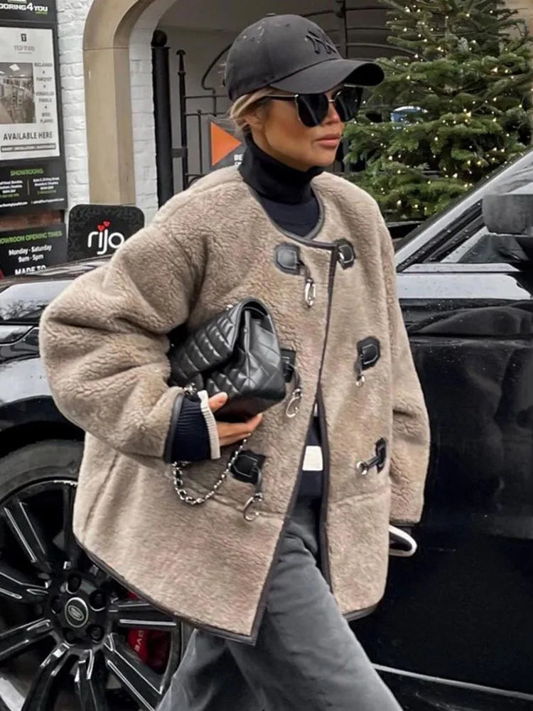 Ksa Faux Fur Cardigan by SIENA - image 5