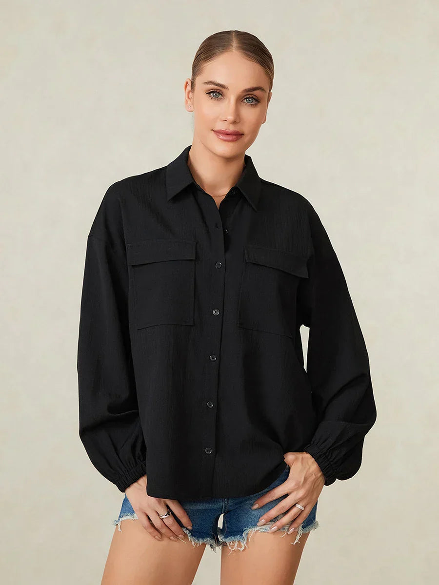 Ola Buttoned Shirt by SIENA - image 5