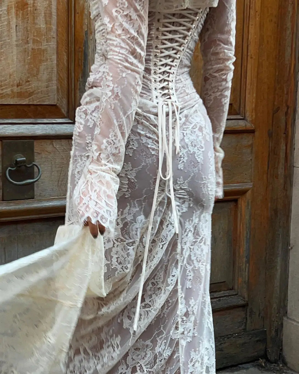 Vintage Lace Maxi Dress by SIENA - image 5