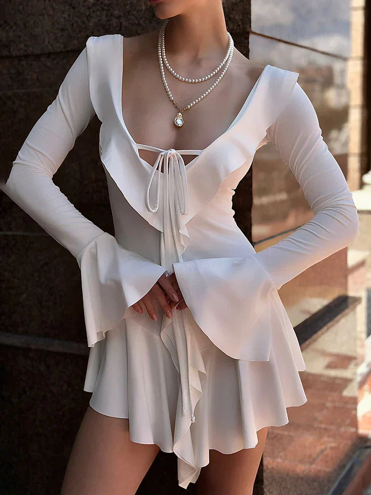 Derin Faux Leather Mini Dress by SIENA - image 4