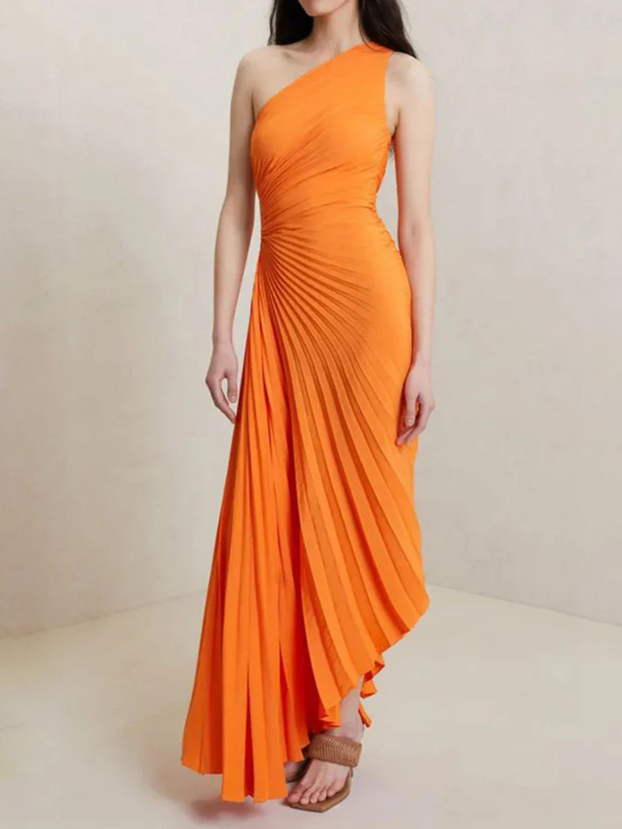 Cutout Pleated Dress by SIENA - image 3