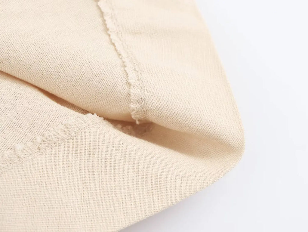 Zaphira Linen Mini Dress by SIENA - image 6