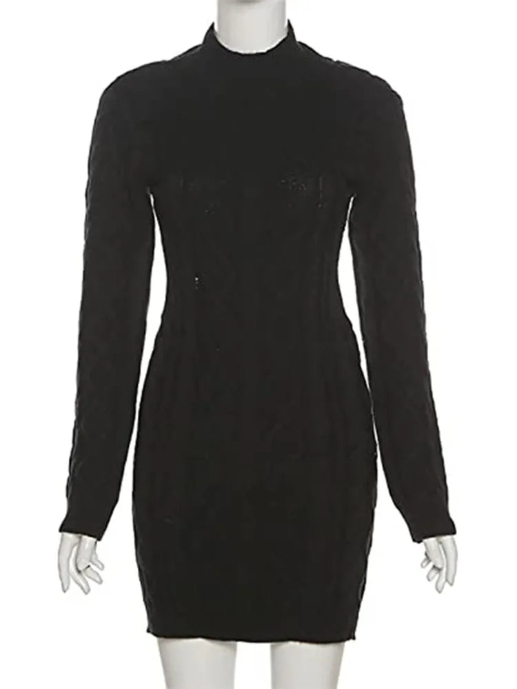 Balkc Knit Mini Dress by SIENA - image 8