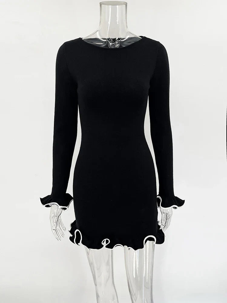 Ruffle Mini Dress by SIENA - image 6