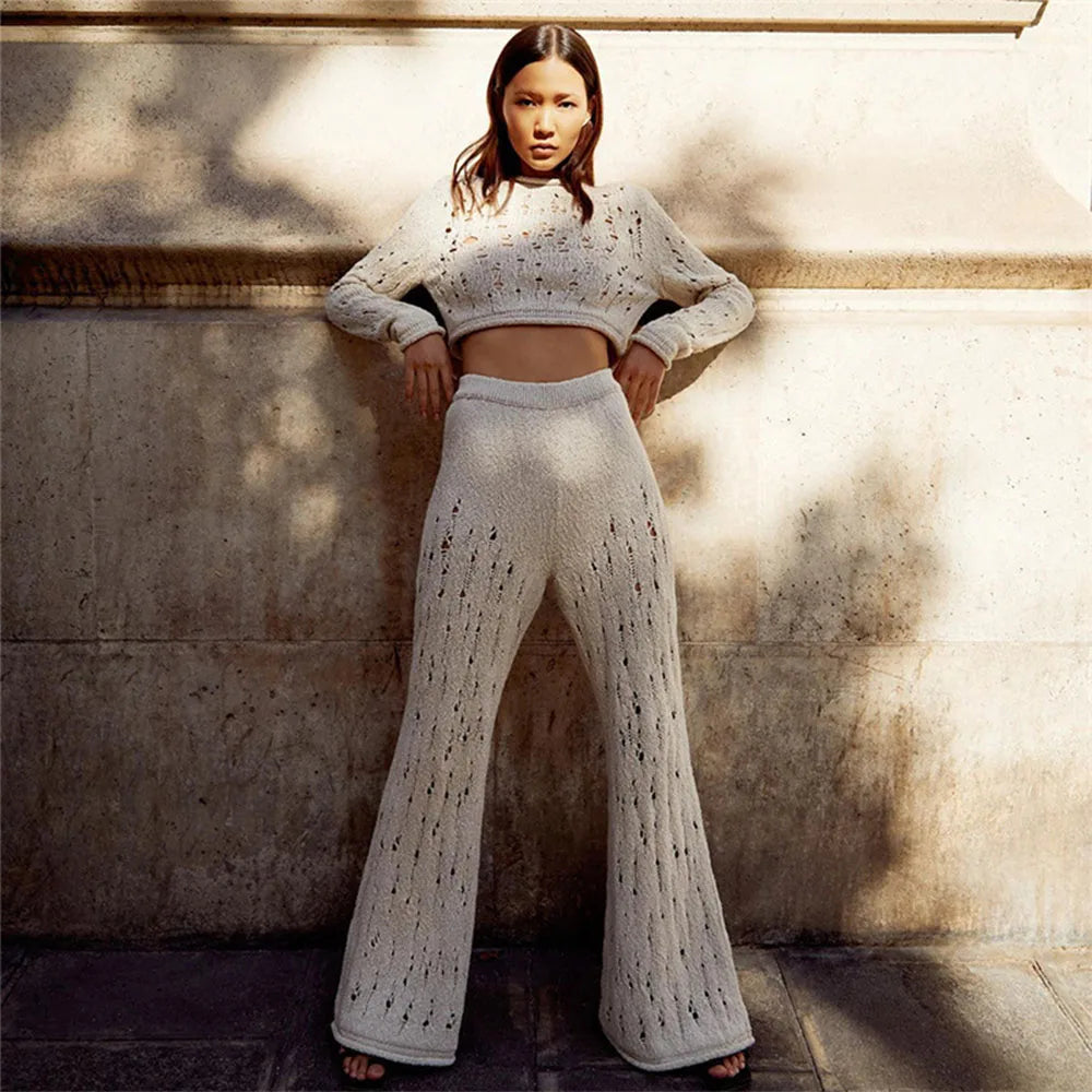 Ypratma High Waist Pants Set by SIENA