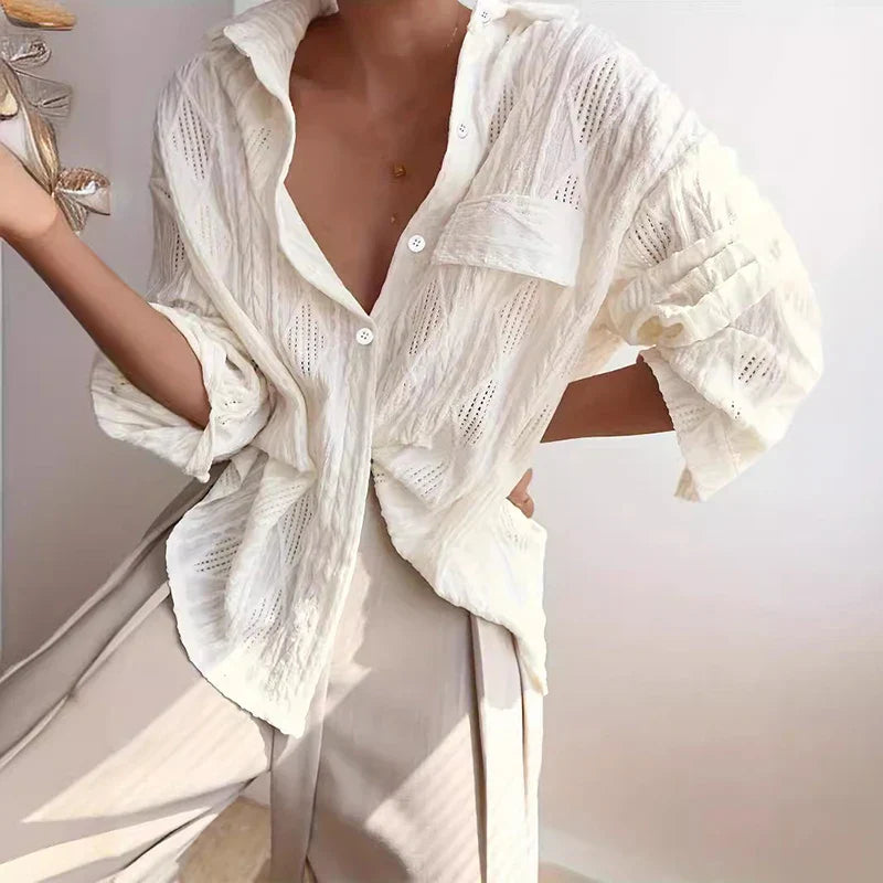 Kendinden Printed Cardigan by SIENA