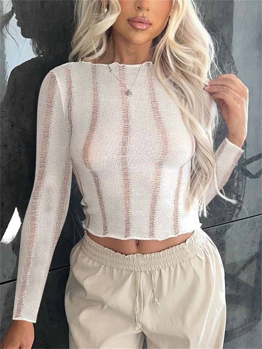Transparan Knit Top by SIENA