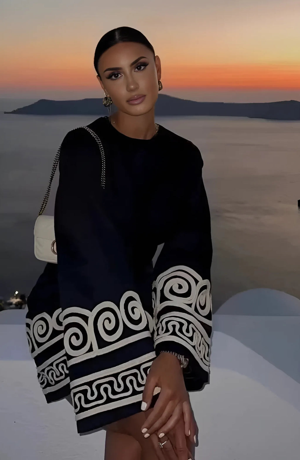 Khloe Printed Mini Dress by SIENA