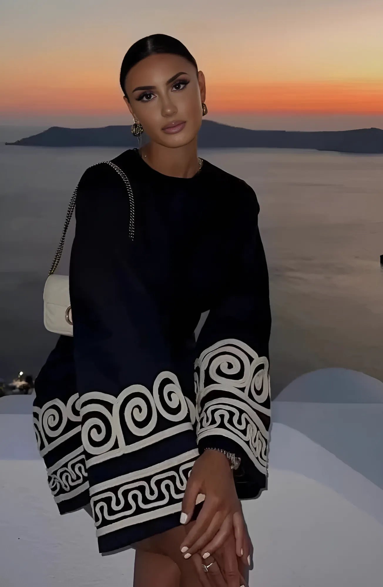 Khloe Printed Mini Dress by SIENA