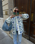 Cotton Floral Jacket by SIENA