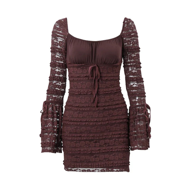 Ispanyol Lace Mini Dress by SIENA - image 7
