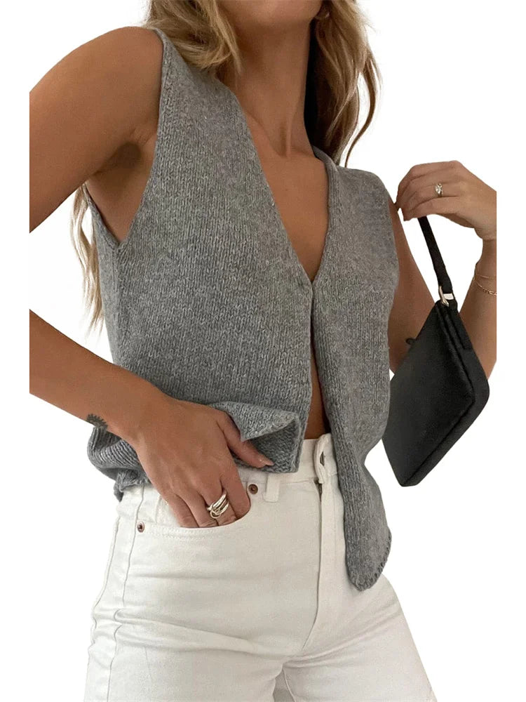 Colter Buttoned Knit Top by SIENA - image 7