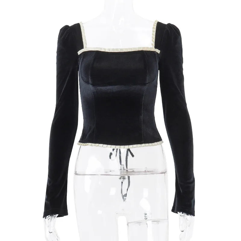 Fransz Velvet Corset Top by SIENA - image 5