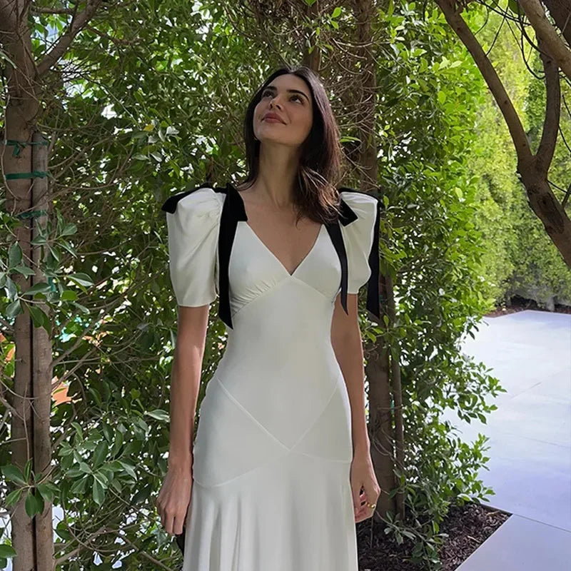 Bow Maxi Dress by SIENA - image 2