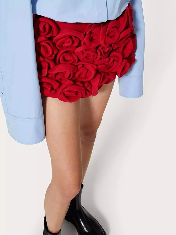 Patchwork Floral Tailored Pants by SIENA