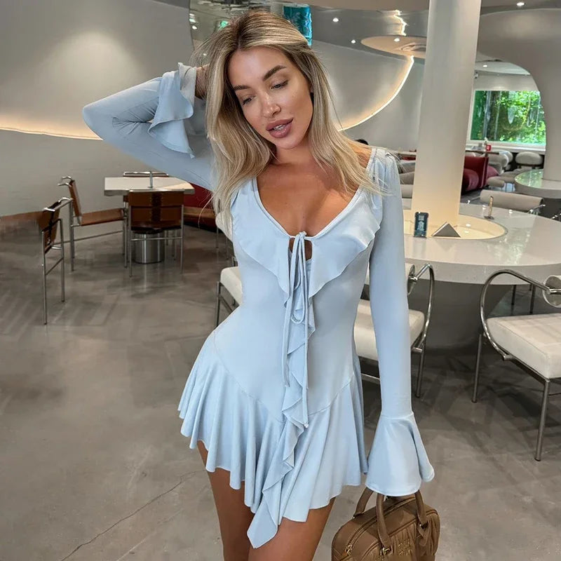 Derin Faux Leather Mini Dress by SIENA - image 7