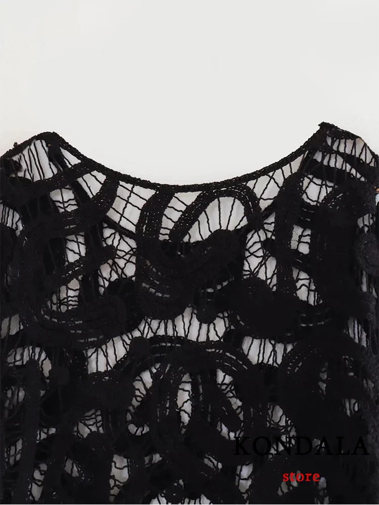 Kondala Lace Knit Top by SIENA - image 6