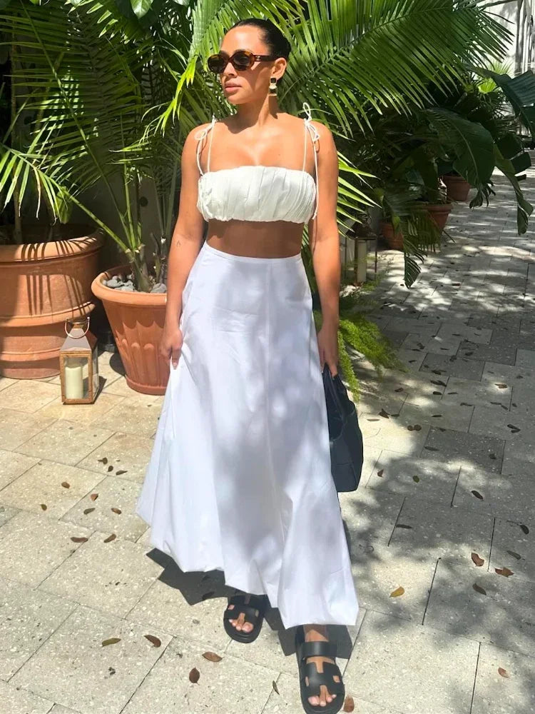 Tavimart Lace Skirt Set by SIENA