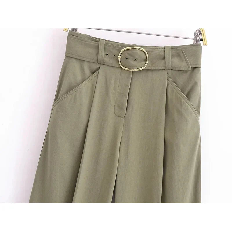 Dokumlu High Waist Pants by SIENA - image 3