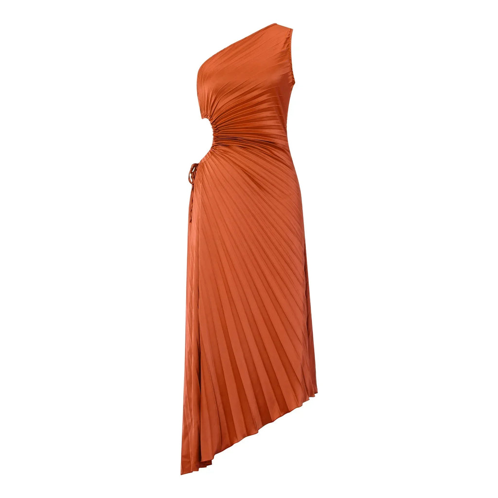 Cutout Pleated Dress by SIENA - image 9