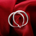 Silver Earrings by SIENA